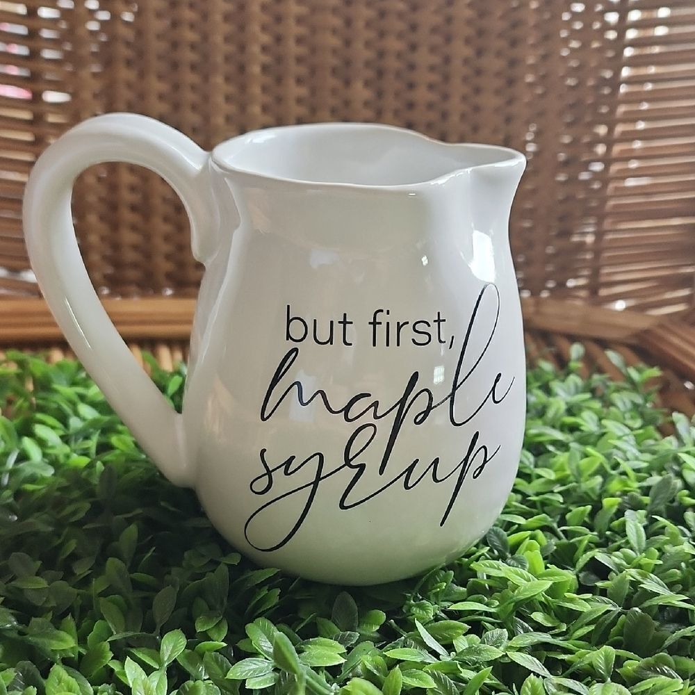 Maple Syrup Pitcher